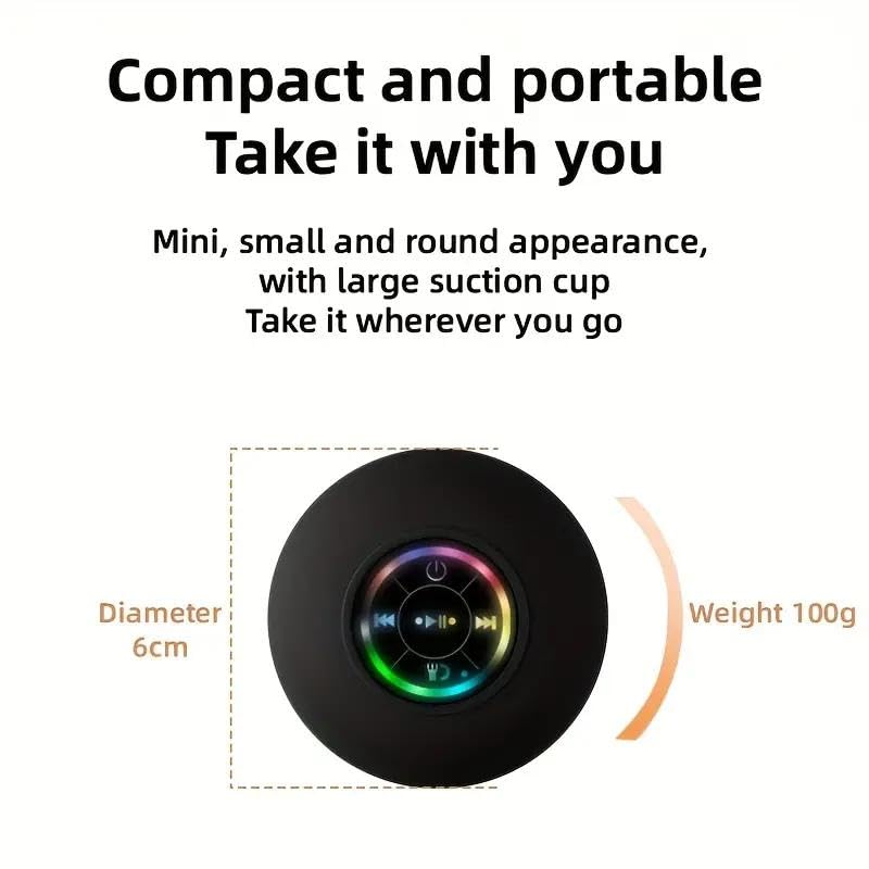 π΅ Waterproof Bluetooth Shower Speaker - The Best Christmas Gift π