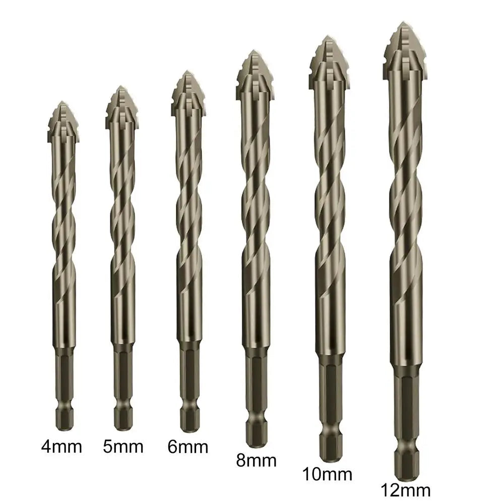 High Hardness Four-blade Serrated Drill bit