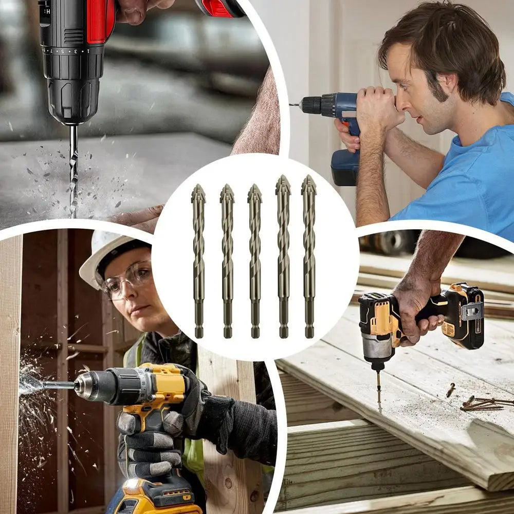 High Hardness Four-blade Serrated Drill bit