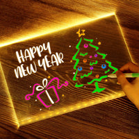 Christmas Kids Gift - LED Glow Writing Board for Creative Fun!