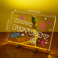 Christmas Kids Gift - LED Glow Writing Board for Creative Fun!