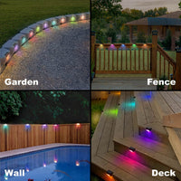 Solar Pathway Lights Outdoor - 12 Pack Super Bright Waterproof Landscape Lighting with Auto On/Off, 360° Wide Angle for Yard, Driveway, Garden (Warm White)