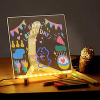 Christmas Kids Gift - LED Glow Writing Board for Creative Fun!