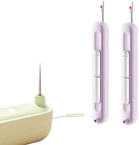 🎁 2-in-1 Needle Threader & Seam Ripper Tool - Perfect Christmas Gift for Grandma’s Sewing Kit! 🎄